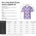 thumbnail image 6 of Lsque crystal Skull record lips pattern Hawaiian Shirt for Men, Unisex Summer Beach Casual Short Sleeve Button Down Shirts-Small, 6 of 9