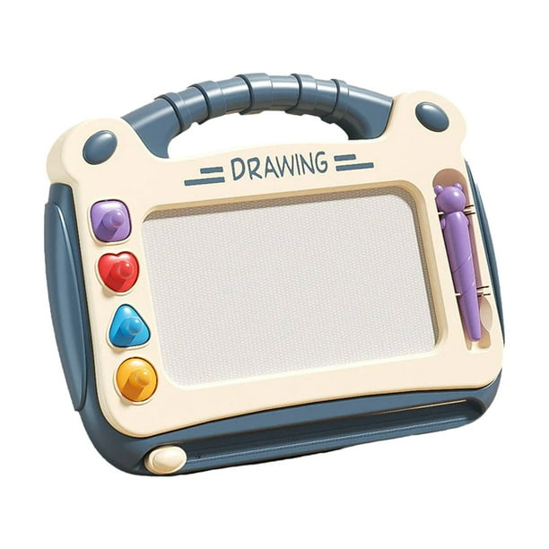 Herramientas y mejoras para el hogar Tablero de dibujo para niños Tablero de dibujo magnético Tablero de dibujo para el hogar Tablero de escritura para bebés Marco de pintura colorido magnético Mesa d