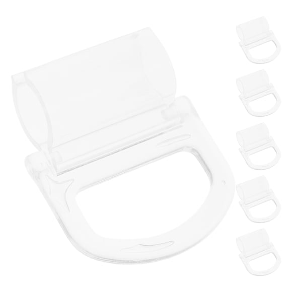 BRIGHTFUFU 6 uds persianas enrollables inalámbricas manija de persiana enrollable de plástico para ventanas pequeñas manijas de persianas abatibles para persianas de ventana del hogar