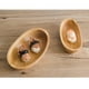 thumbnail image 5 of 2 Piezas de Tazones para Servir Aperitivos Irrompible perfecl Preparación de Alimentos Cereal Postre Tazón de ensalada de madera, 5 of 8