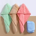 thumbnail image 3 of 10Pcs Quick Dry Hair Quick Drying Microfiber Towels Bathroom Bathroom Accessories Nursing Cap With Buckle Sauna Spa Towel Bath, 3 of 9