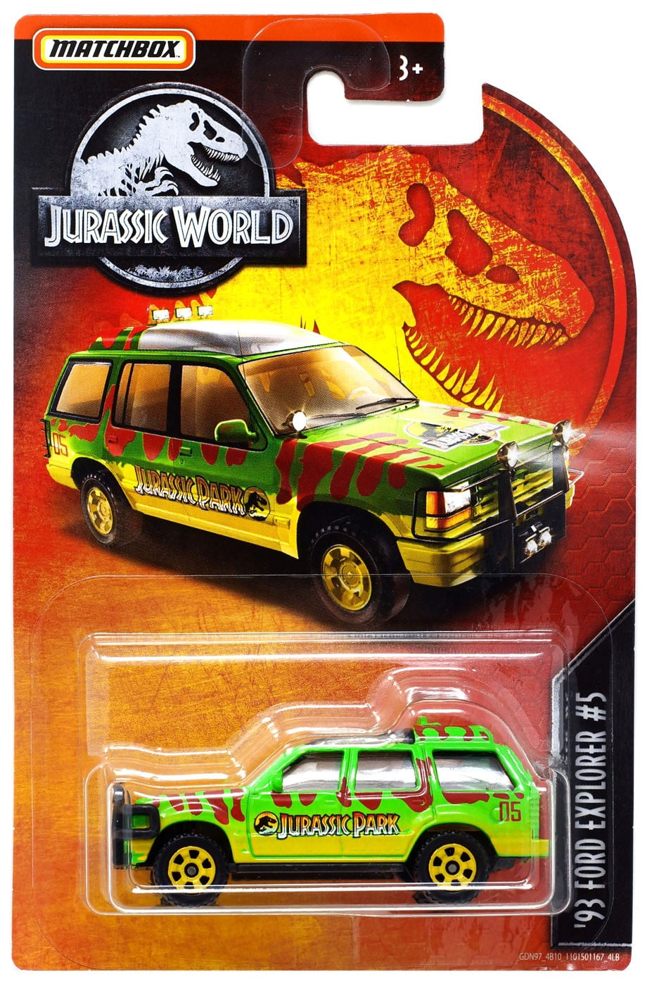 Matchbox Jurassic World 1.64 Vehicle Collection Car Model Travel Tracker Boy Toy 