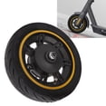 thumbnail image 3 of Front Wheel Auxiliary Wheel, Reliable Replacement Assembly Reusable 10inch Electric Scooter Front Wheel  for  G30 Electric Scooter, 3 of 8