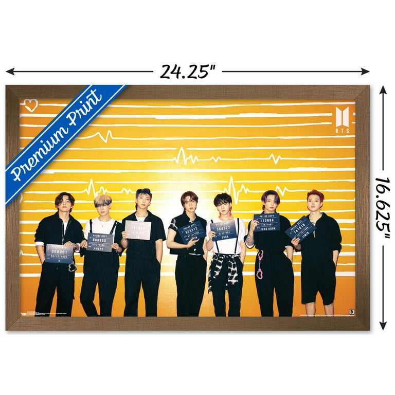 BTS - Lineup Wall Poster, 14.725 BTS - Lineup Wall Poster, 14.725