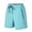 Sky Blue, variant on Men Pants Shorts Men Quick Drying Loose Five Inch Casual Sportswear Men's Thin Style Ice Beach Pants Casual Versatile Black XL