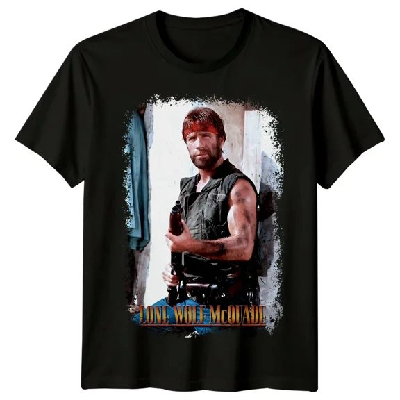 Lone Wolf McQuade (1983) Movie Poster Inspired T-Shirt Retro 80s Tee | eBay