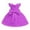 b-Purple, variant on Girls Dress Sleeveless Beige Dress V-Back with Big Bow Dress for Girls Hawaiian Dresses for Girls 3T