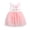 Pink, variant on Little Girls Easter Dresses Clothes Toddler Baby Floral Bunny Print Tutu Tulle Dress Sleeveless Casual Dress Clothing