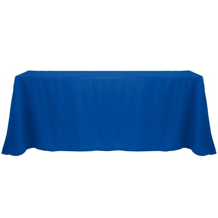 

Ultimate Textile 90 x 156-Inch Rectangular Polyester Linen Tablecloth Royal Blue