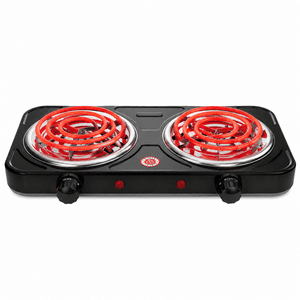 REDUSK Portable Double Burner Hot Plate, 2200W