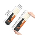thumbnail image 4 of Naloa Four Cats Watching Rain Ankle Socks for Women Non Slip Socks No Show Socks Classic Low Cut Casual Socks Casual Socks, 4 of 7