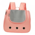 thumbnail image 3 of Mochila transportadora para gatos, transportadora para perros y gatos, ventilada, mochila para perros y gatos, mochila de viaje para mascotas para , Rosa, 3 of 8