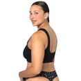 thumbnail image 3 of fresh collection by Fruit of the Loom Women's Cotton Tank Bralette and Thong Set, 3 of 8
