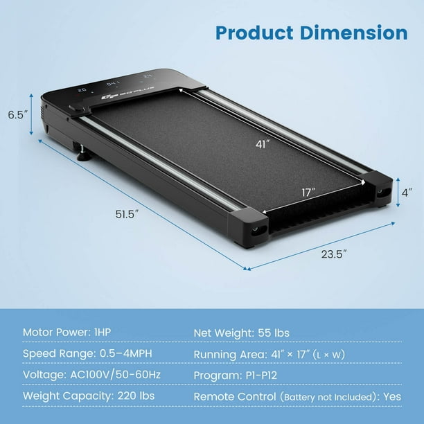 Goplus desk treadmill new arrivals