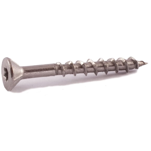 Simpson Strong-Tie T08C125WQM - #8 x 1-1/4" Wafer Head 316SS Fiber-Cement Screws 1000ct