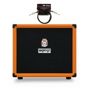 Orange OBC112 400W 1x12 Inches Bass Speaker Cabinet Bundle with 3ft 1/4-Inch to 1/4-Inch Speaker Cable (2 Items)