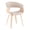 other, variant on Vintage Mod Mid-Century Modern Dining/Accent Chair in Walnut and Blue Fabric by LumiSource