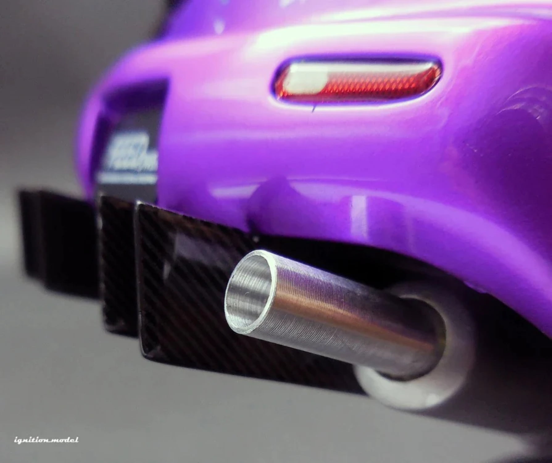 Mazda RX-7 パープル 1/18 Ignition Model Ignition-Model Mazda RX-7 Feed Afflux GT3 (FD3S) Purple Metallic 1