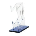 thumbnail image 2 of Kokiya 2 Tiers Acrylic Game Controller Stand for Pictures Photos Gaming Accessories Blue, 2 of 9