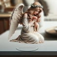 thumbnail image 5 of Guarder Angel Statue,Healings Angel Figurines Table Ornament for Thanksgiving Christmas Home Decoration Memorial Gift, 5 of 9