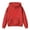 Red, variant on Girls' Trendy Print Long Sleeve Hoodie Girl's Fall/Winter Valentine's Day EKG Printed Padded Hooded Throwback Pocket Sweatshirt Long Sleeve Hooded Sweatshirt For Girls