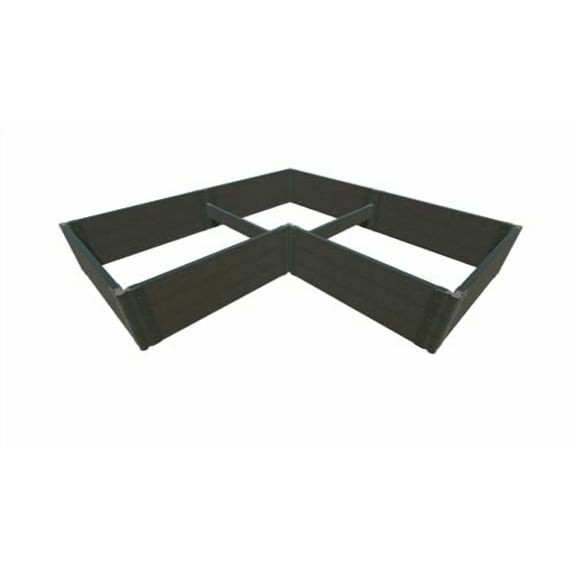 WEATHERED 2" Tool Free : 8 x 8 x 16.5' CORNER