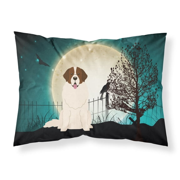 Halloween Scary Moscow Watchdog Fabric Standard Pillowcase