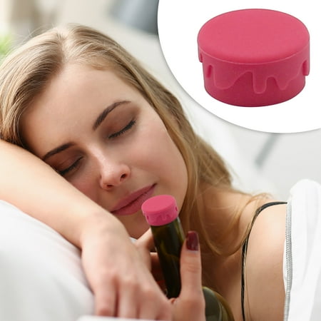 

COFEST Reusable Wine Bottle Stopper with Airtight Seal Multi-Color Beer Bottle Preservation Lids Leak-Proof Soft Glue Wine and Beer Caps Dishwasher Safe Reusable Beverage Stoppers Red
