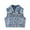 R/1937Blue, variant on Vividxx Girls Denim Jacket Style Open Front Vest With Lapel Collar Casual Loose Fit Outerwear For Teen Girls Fall Everyday Wear Solid Color Toddler Holiday Outwear