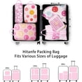 thumbnail image 4 of 6 Pcs Compression Packing Cubes for Travel Suitcases, Waterproof Luggage Organizer Bags Set, Washable Packaging Cubes for Women Backpack Travel Perfect for Carry-Ons and Storage, 4 of 6