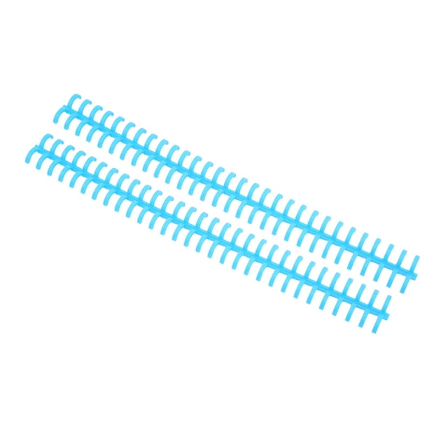 Loewten PP Plastic Binding Combs, Spiral Binding Coils Binding Rings, 30 Hole, 10mm, 10 Count