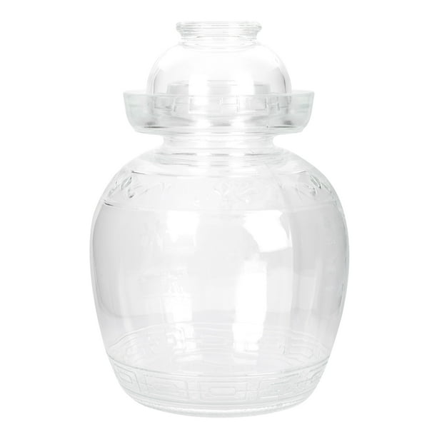 Nuolux Jar Glass Pickle Fermentation Crock Kitchen Fermentingstorage