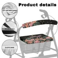 thumbnail image 5 of HELLHERO Dragonfly Star and Moon Rollator Walker Seat Covers Backrest Covers Breathable for Parks Easy Install Cover Only, 5 of 7