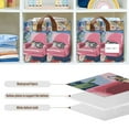 thumbnail image 4 of Yayeee Foldable Storage Basket for Shelves with Handles Waterproof Cloth Bins, Art Cat, 4 of 7