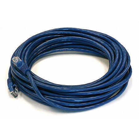 UPC: 0844660050186 | Monoprice Patch Cord Cat 6 Booted Blue 30 ft. 5018