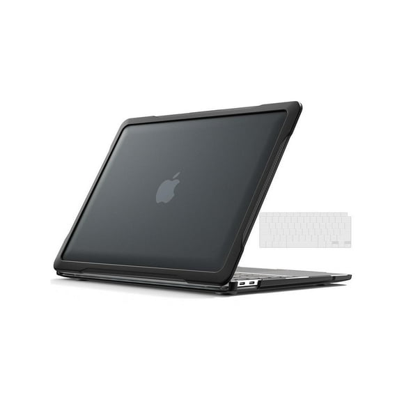 Case for MacBook Air 13 inch 2022, 2021-2018 Release A2337 M1 A2179 A1932 Retina Display Touch ID, Heavy Duty Rugged Hard Shell Shockproof Cover with Keyboard Skin