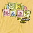 thumbnail image 2 of Dubble Bubble T-Shirt Oh Baby Unisex Graphic Tee For Men & Women, 2 of 7
