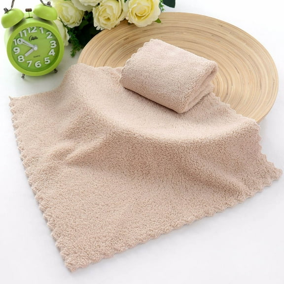 Microfiber Washcloths - Ultra Soft Highly Absorbent Quick Drying Coral Velvet Wash Cloths, Multipurpose Facial Hand Fingertip Towels for Bath Spa Gym,Soft Towel Handkerchief for Daily Use
