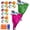 Granny Pants Yard Game Set (#15), variant on Granny Pants Outdoor Game, No Hands Multi-Player Courtyard Giant Granny Pants, Wacky Granny Pants Giant Outdoor Recreational Tossing Games for Team Building, Birthday Parties and Family Fun