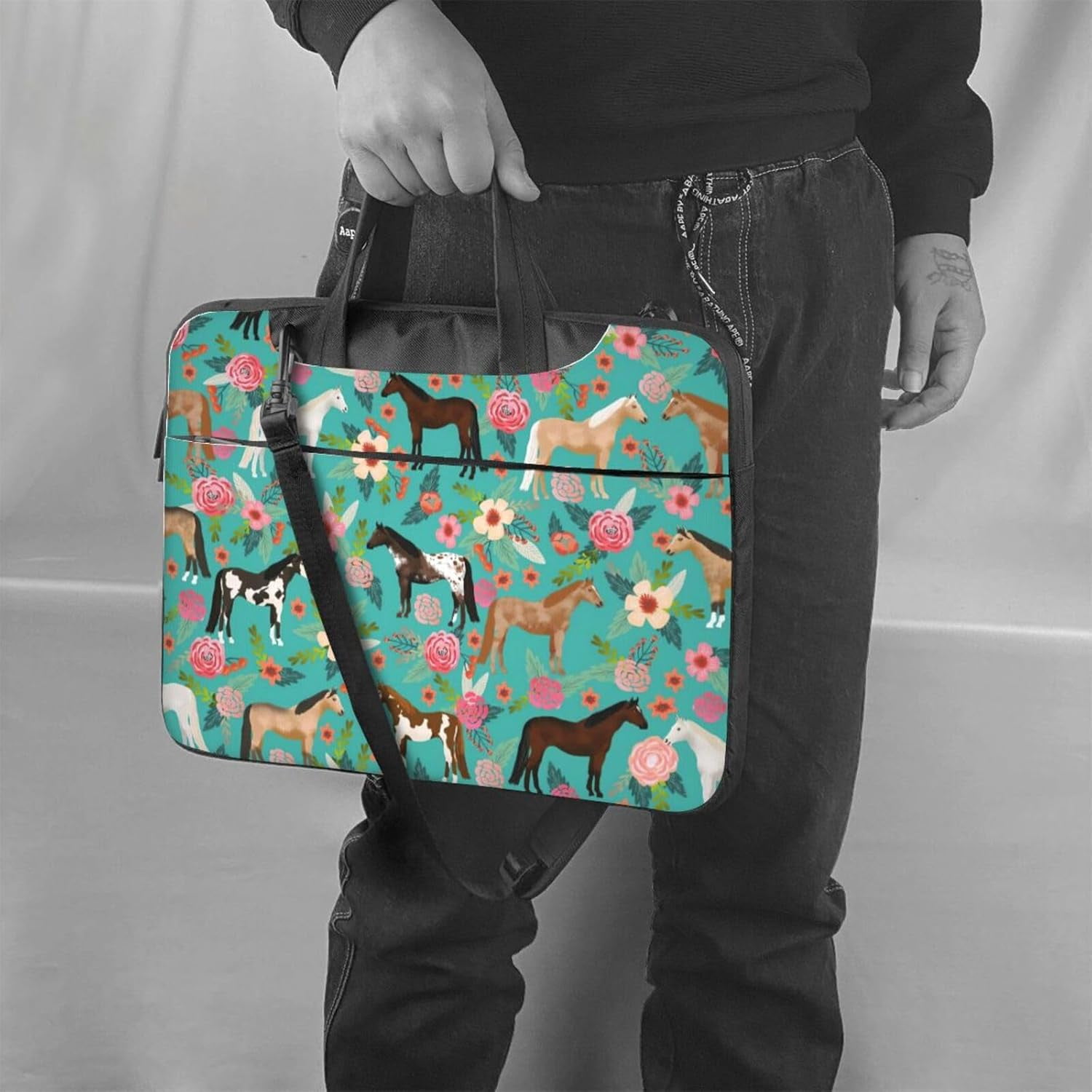 Laptop Sleeve Laptop Shoulder Messenger Bag Briefcase Bag Case Sleeve Carrying Case For Notebook