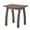 Grey, variant on GZXS Modern White Accent End Table, Slatted-Top Side Table with Solid Acacia Wood Legs, Rectangular Sofa or Bedside Table, 200 lbs Weight Capacity, Easy Assembly