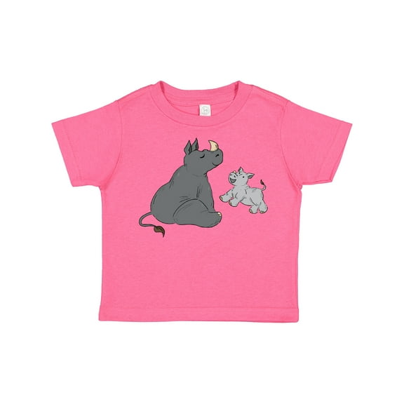 Inktastic Cute Rhinos Boys or Girls Toddler T-Shirt