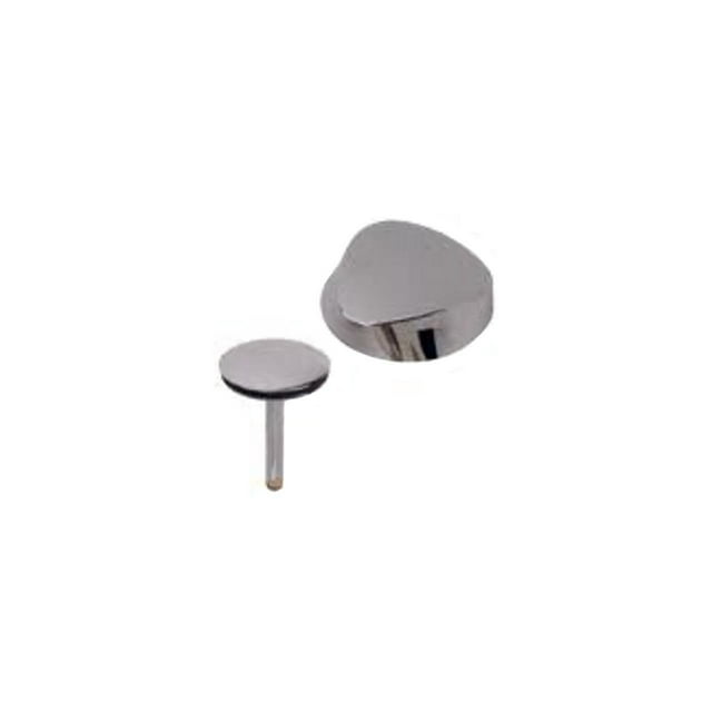 Geberit 151.551.21.1 Moldura de control de drenaje 4.380"L x 3.250"W x 3.630" Cromo pulido