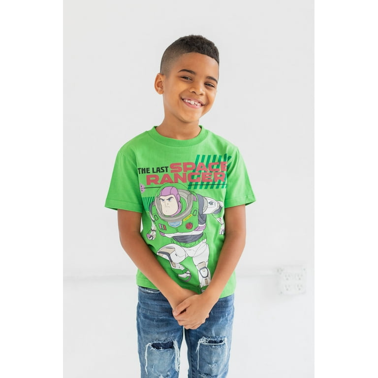 Disney Pixar Lightyear Little Boys 3 Pack T-Shirts to Big Kid - Walmart.com