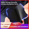 thumbnail image 4 of 10Pcs Tape Car Carpet Sticker Fastener Car Floor Mat Fastener Gripper Pad Round, 4 of 9