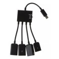 thumbnail image 2 of 4 En 1 Macho De Usb Micro Hembra Tres Cable Adaptador Otg De, 2 of 8