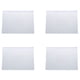 thumbnail image 1 of Transparente Blanco Tamano A5 Papel Deslizante Cremallera Carpetas Archivos Bolsas 80 Pcs, 1 of 5