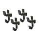 thumbnail image 5 of Ganchos para paraguas de coche, ganchos para maletero, soportes para coche, clips que ahorran espacio, accesorios ligeros para el interior del coche, Negro 4 piezas, 5 of 8