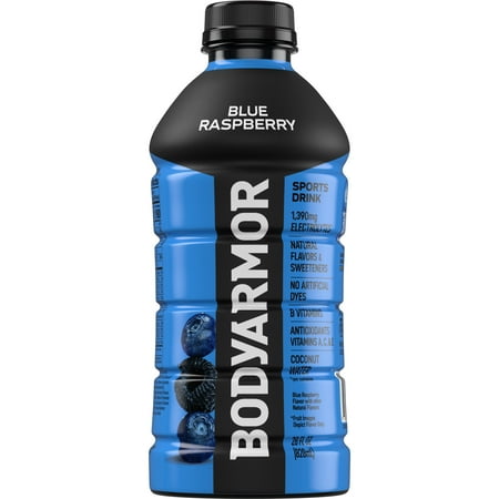 BODYARMOR Blueberry Raspberry Electrolyte Sports Drink Bottle, 28 fl oz