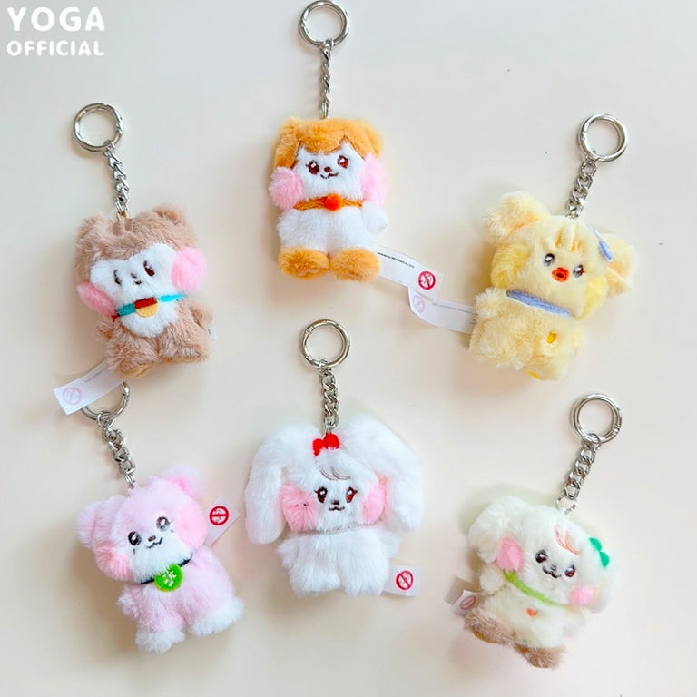 Kpop Idol IVE Minini Plush Keyring Minive Stuffed Doll